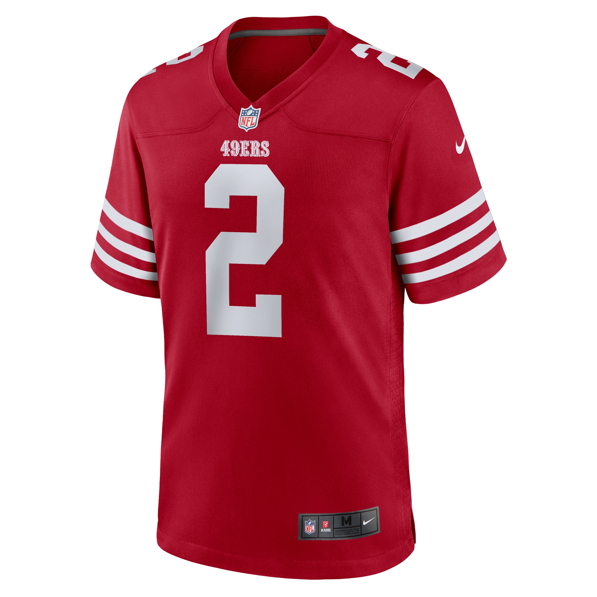 Deommodore Lenoir San Francisco 49ers Nike  Game Jersey –  Scarlet