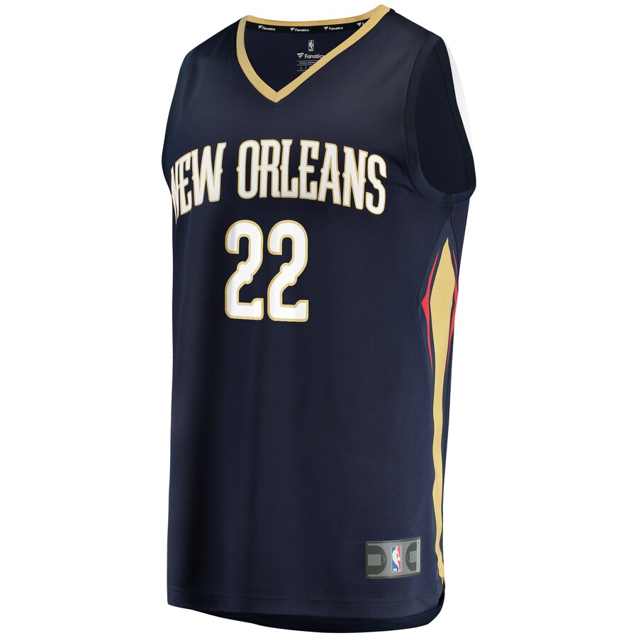 Fanatics Derrick Favors Youth Navy Jersey #22 - Outstanding Replica