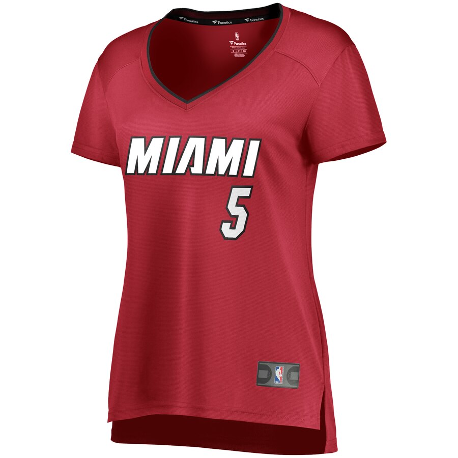 Fanatics Women's Derrick Jones Jr Jersey | Premium #5 Heat Replica 2024