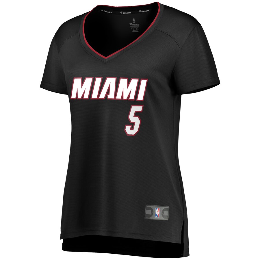 Amazing Derrick Jones Jr. Women's Icon Jersey - Top 1 Fanatics Miami Heat Replica