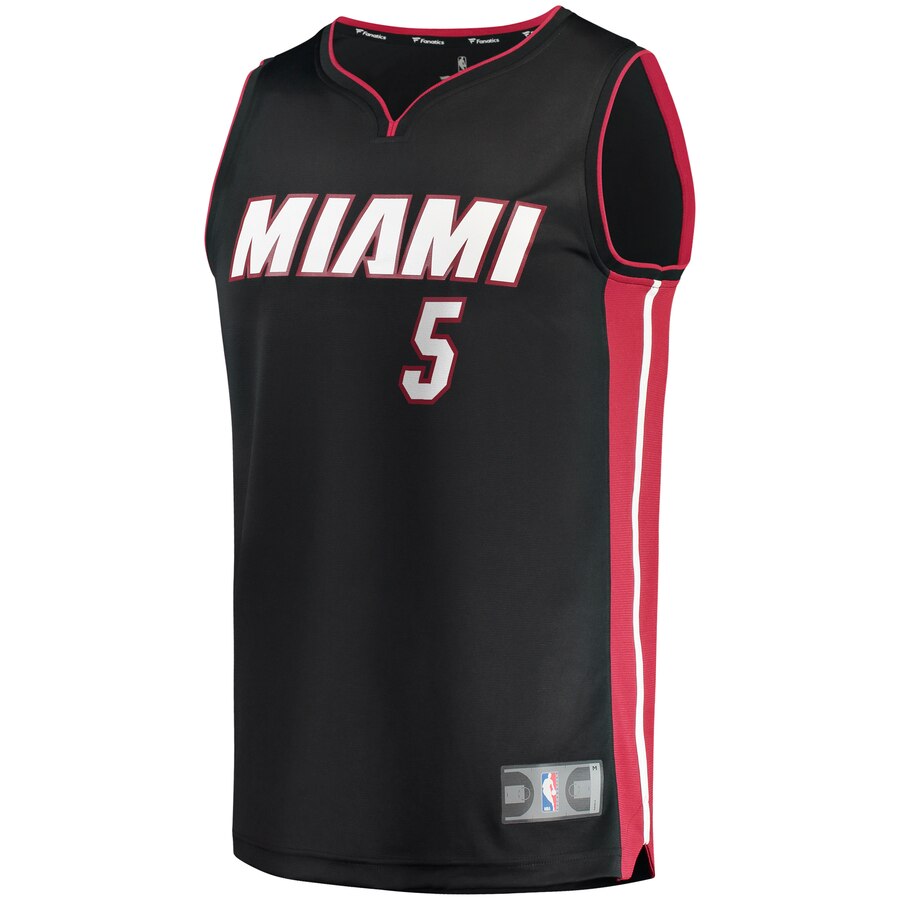 Derrick Jones Jr. Icon Edition Jersey - Amazing Fanatics Miami Heat Top 2024