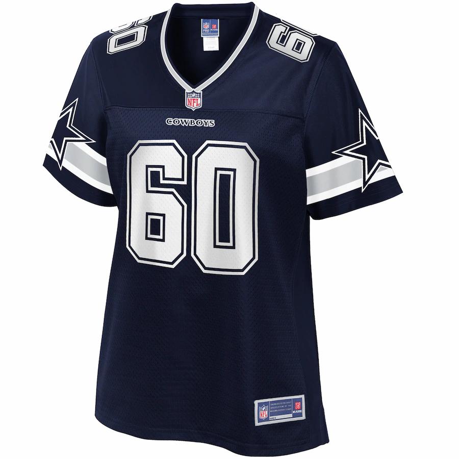 Derrick Puni Dallas Cowboys NFL Pro Line Women's Team Player Jersey - Navy
