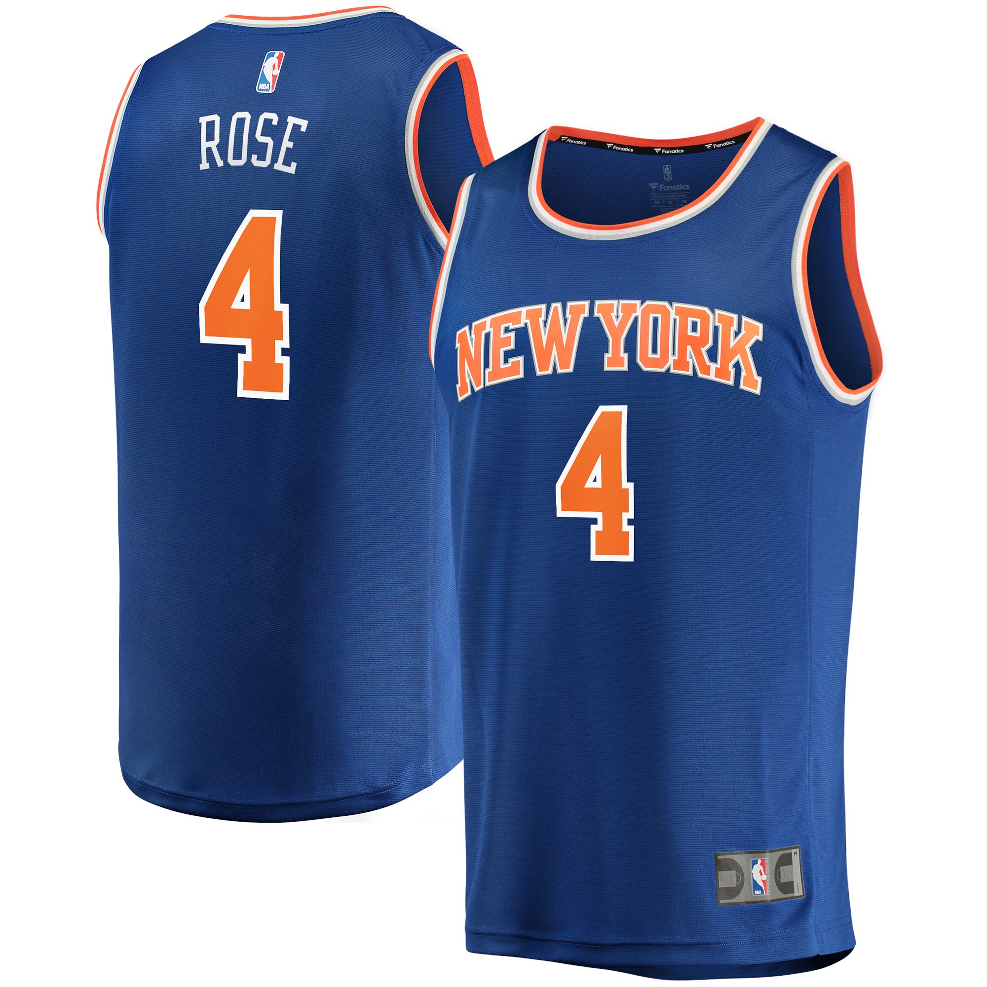 Derrick Rose Knicks Replica Jersey #4 - Ultimate Fanatics Icon Edition