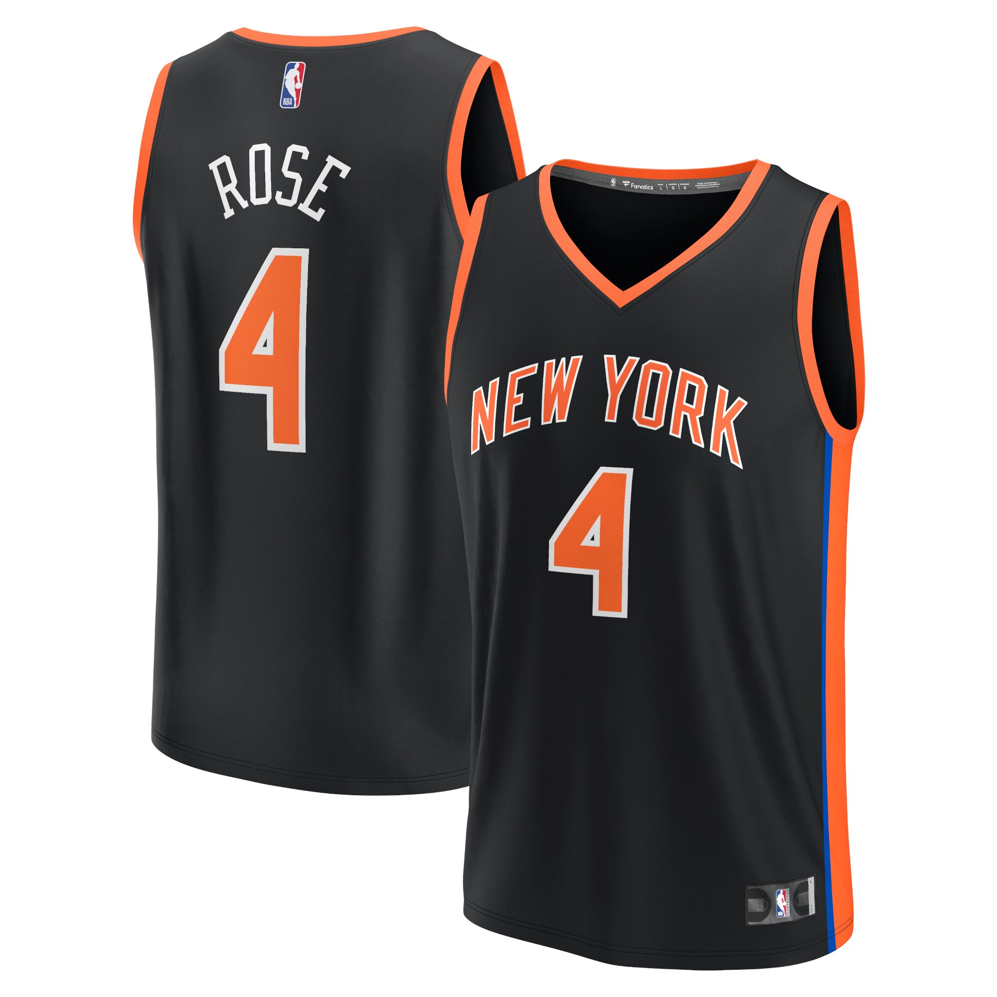 Derrick Rose Knicks City Edition Jersey - Amazing 2022/23 Fanatics Gear