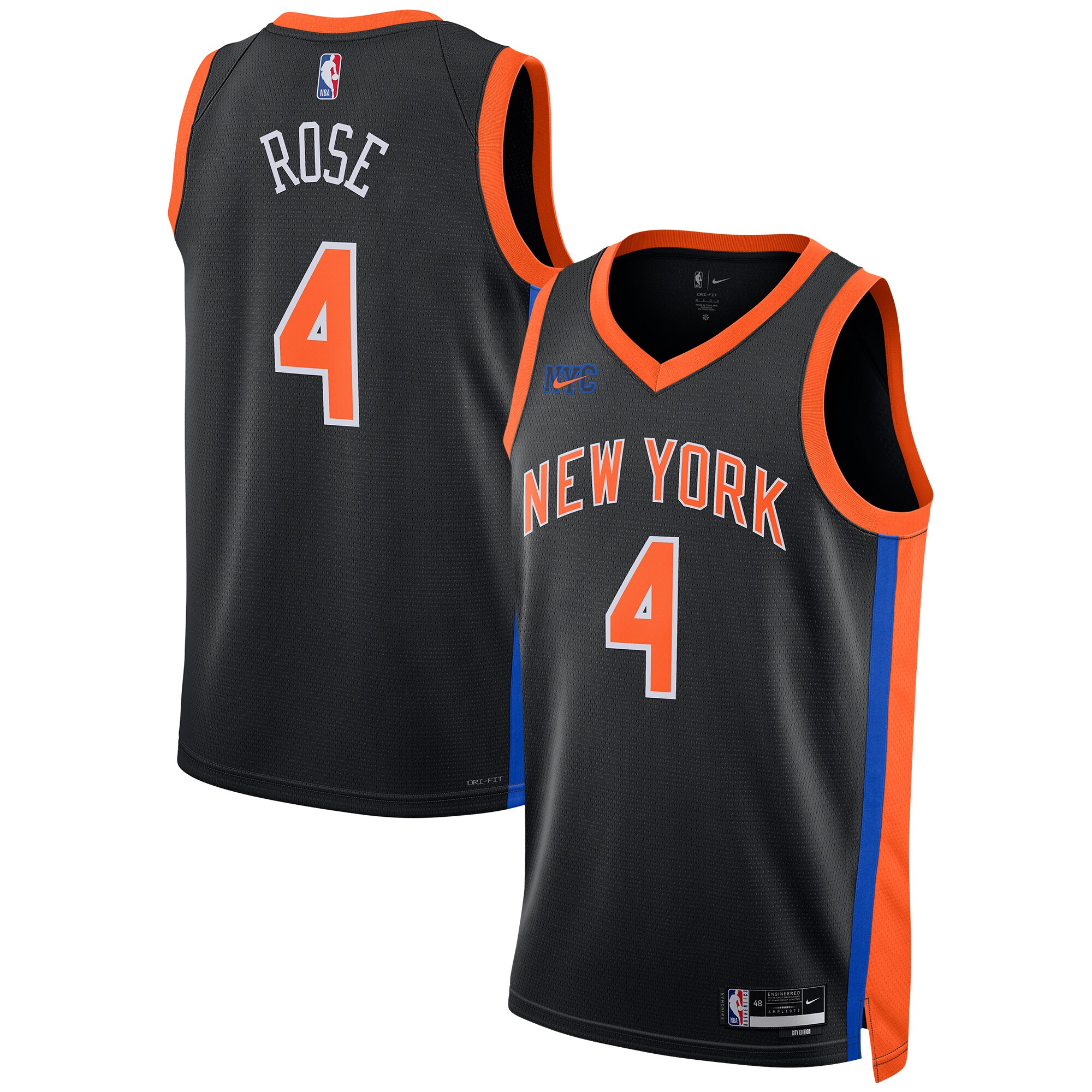 Nike Derrick Rose Knicks City Edition Jersey - Ultimate 2022/23 Fan Gear