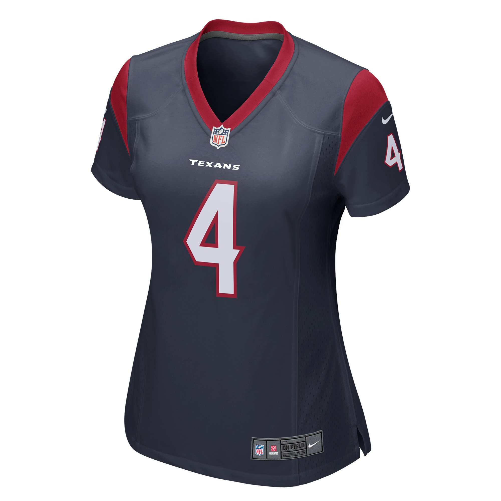 Deshaun Watson Houston Texans Nike Women's Game Player Jersey - Navy