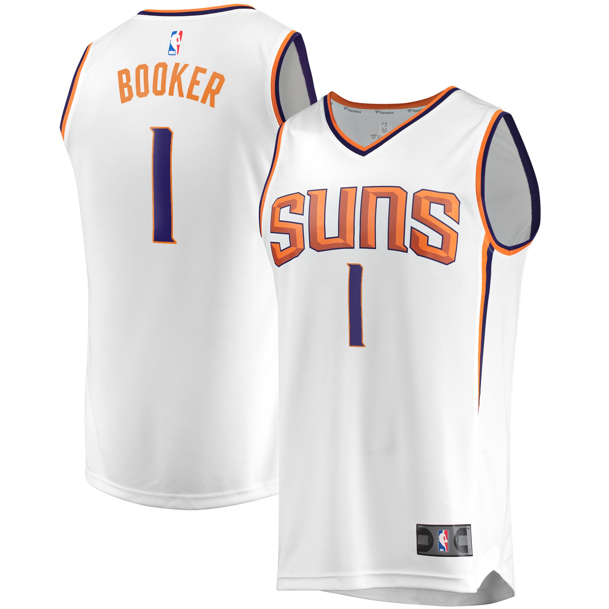 Fanatics Devin Booker Replica Jersey - Ultimate 2024 Suns Fan Gear
