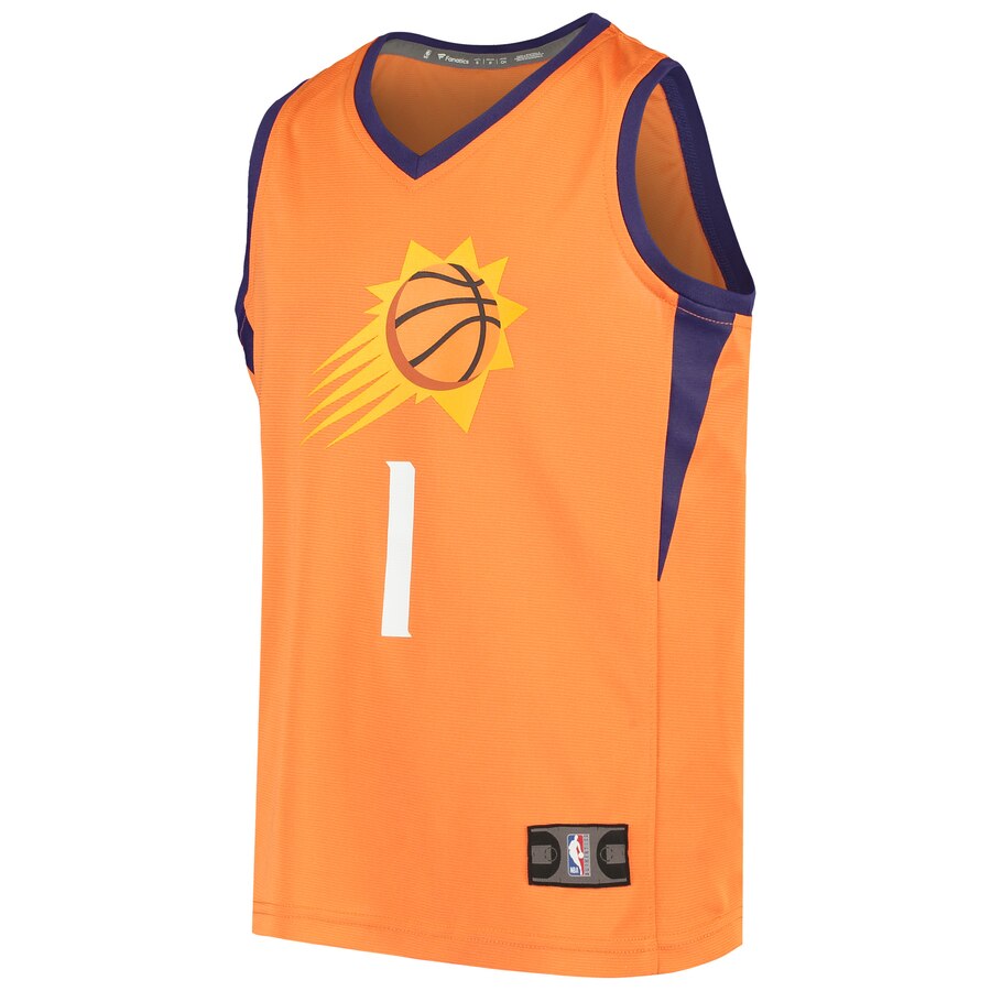 Devin Booker Youth Orange Jersey - Ultimate Phoenix Suns #1 Replica 2024