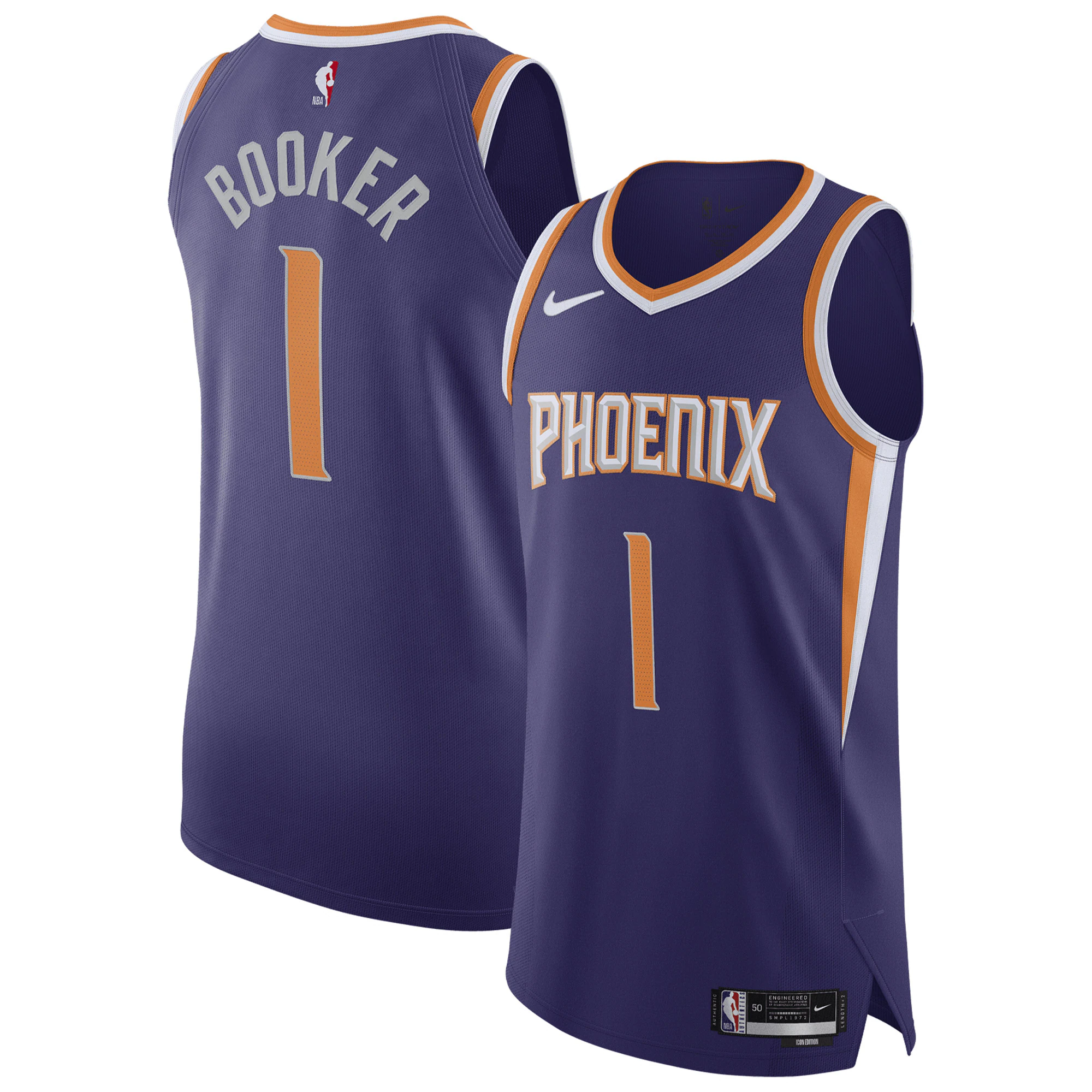 Nike Devin Booker Authentic Jersey - Ultimate 2022/23 Suns Icon Edition #1