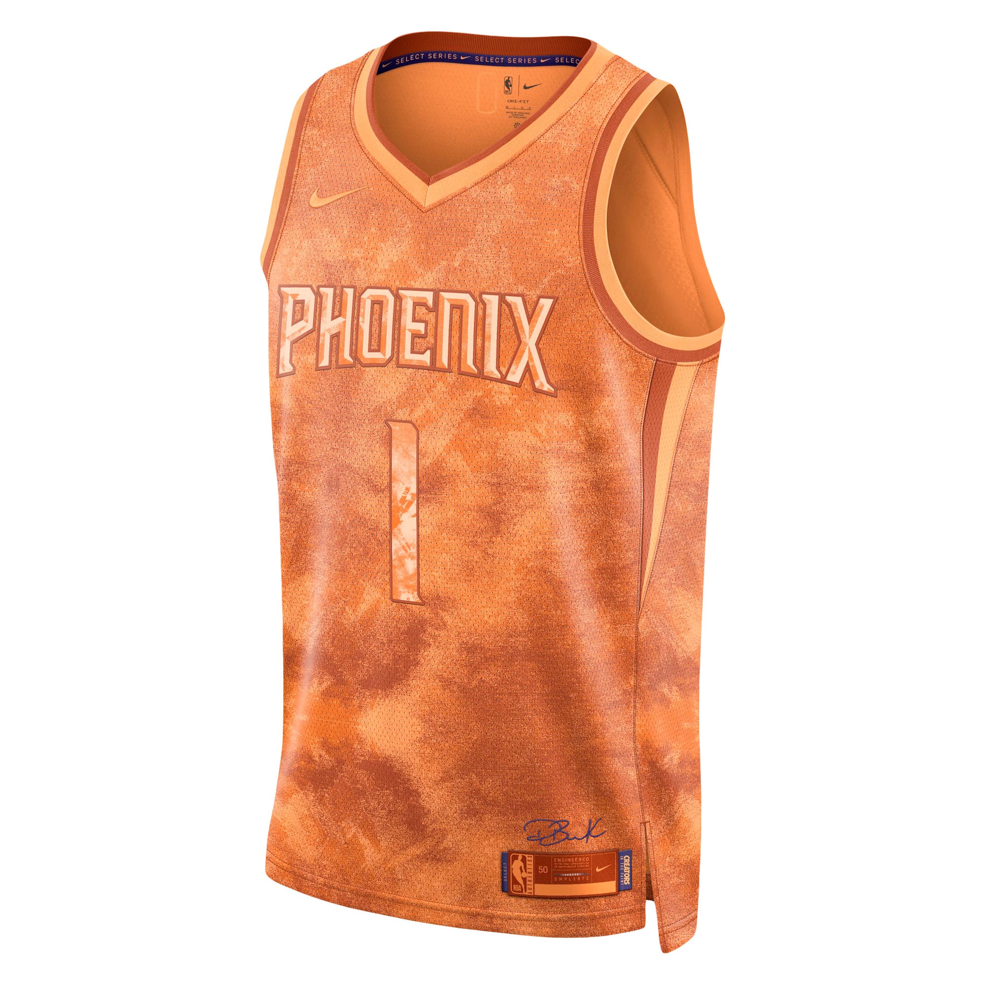 Devin Booker Phoenix Suns Nike Unisex Select Series Swingman Jersey - Orange