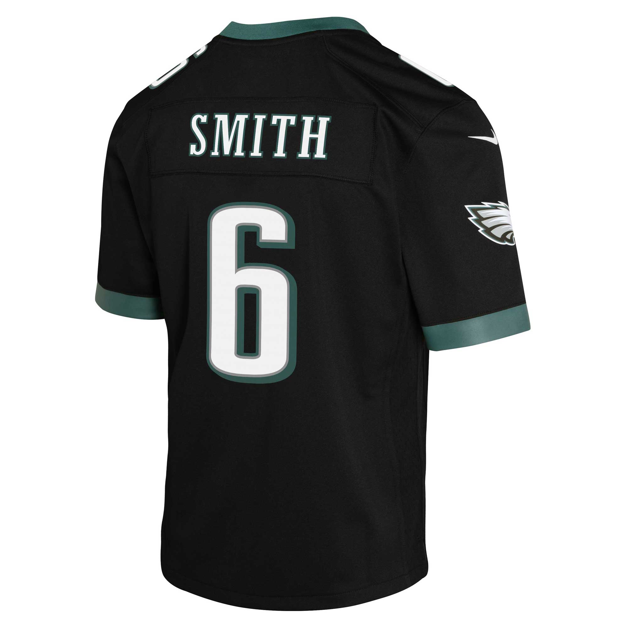 DeVonta Smith Philadelphia Eagles Nike Youth Game Jersey - Black