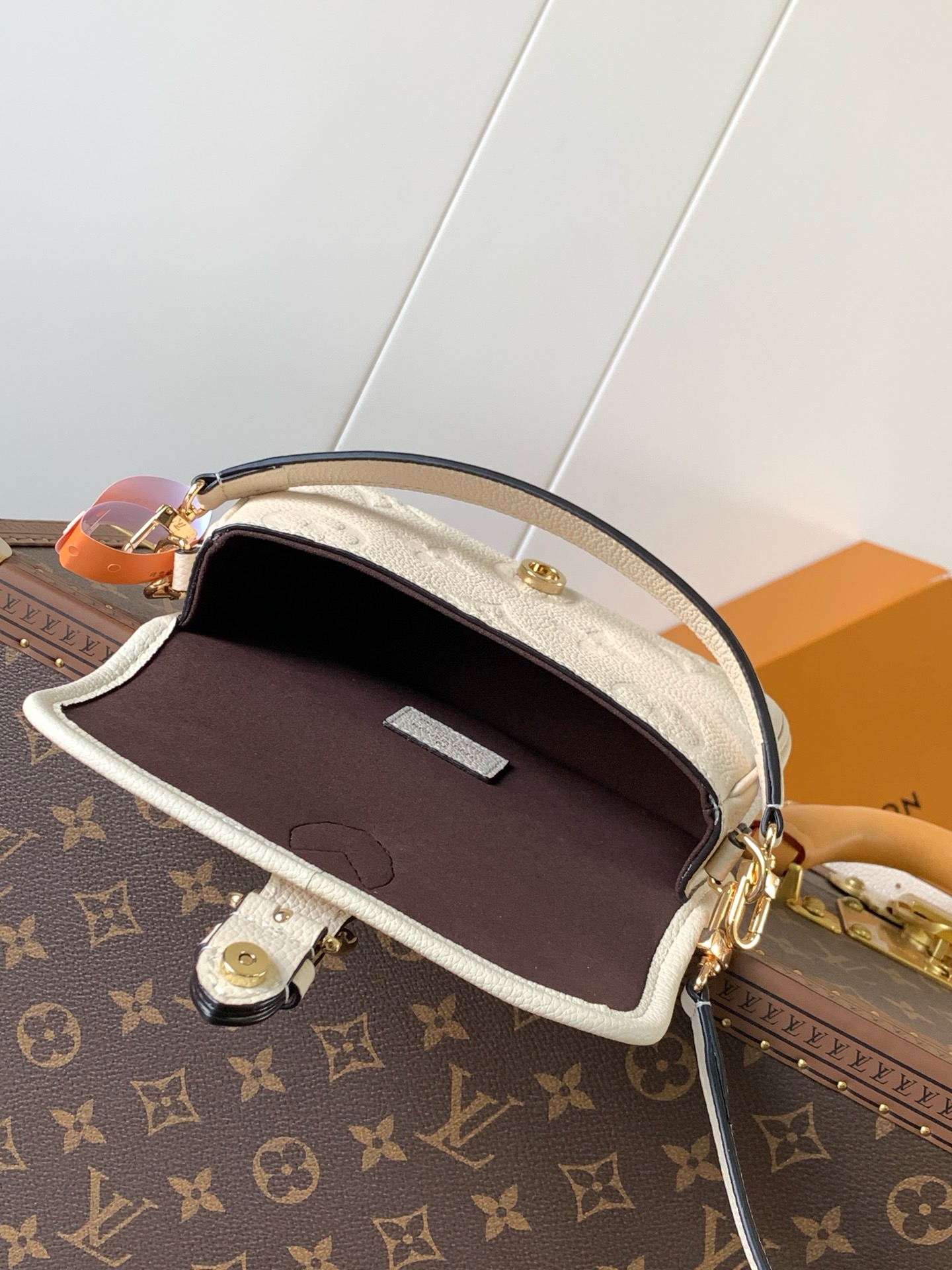 Diane Monogram Empreinte Beige Bag - Bags | LOUIS VUITTON