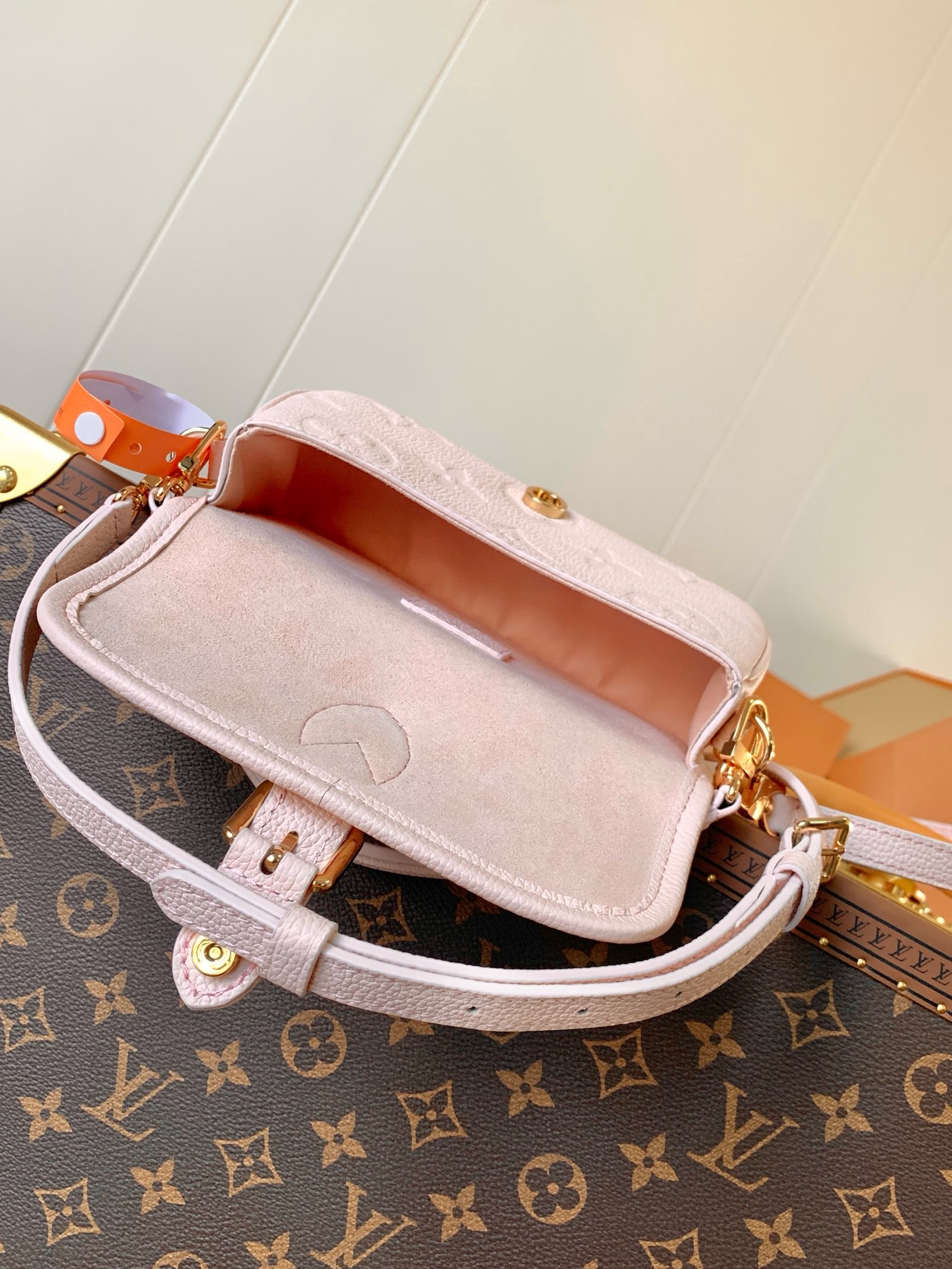Diane Monogram Empreinte Pink Bag - Bags | LOUIS VUITTON