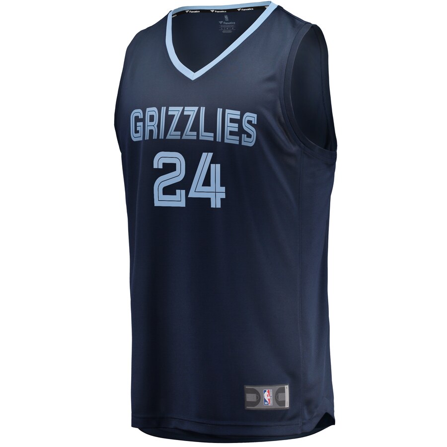 Dillon Brooks Grizzlies Jersey Navy - Premium Fanatics #24 Icon Edition