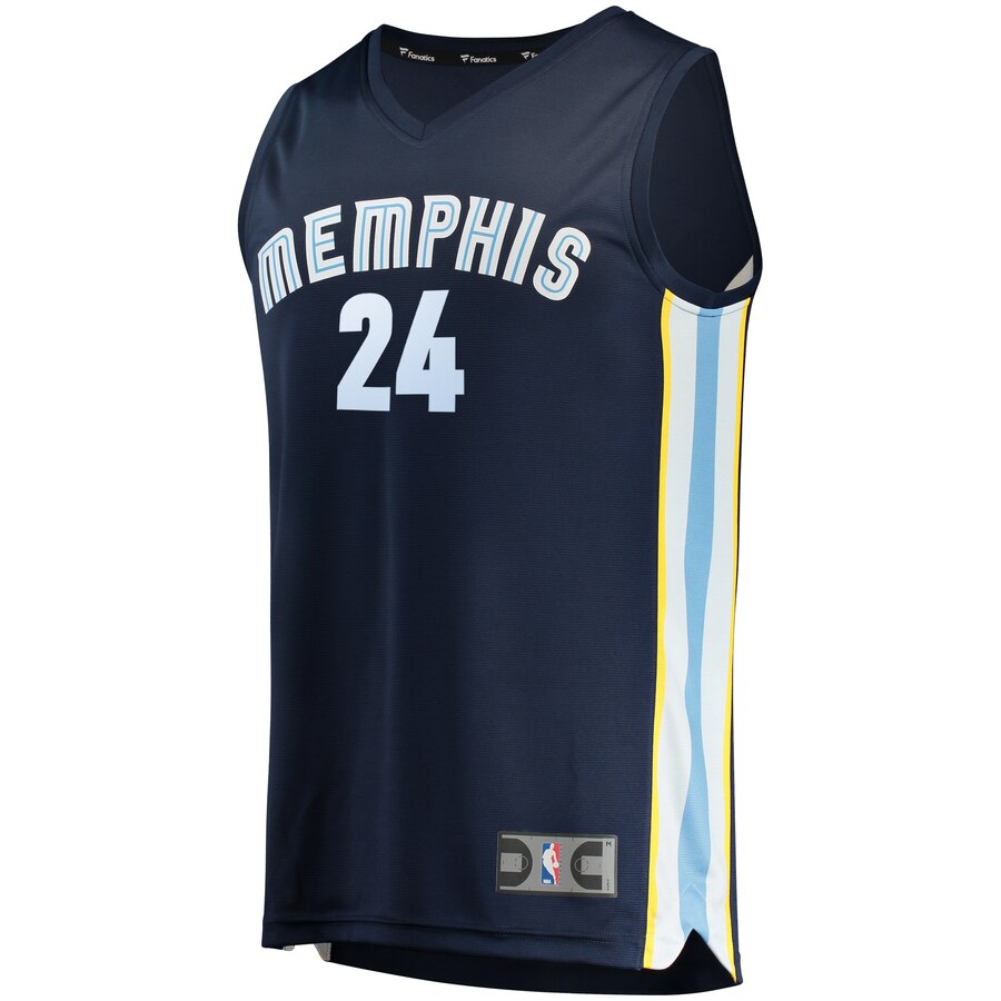 Fanatics Dillon Brooks Navy Jersey - Outstanding 24 Grizzlies Icon Edition