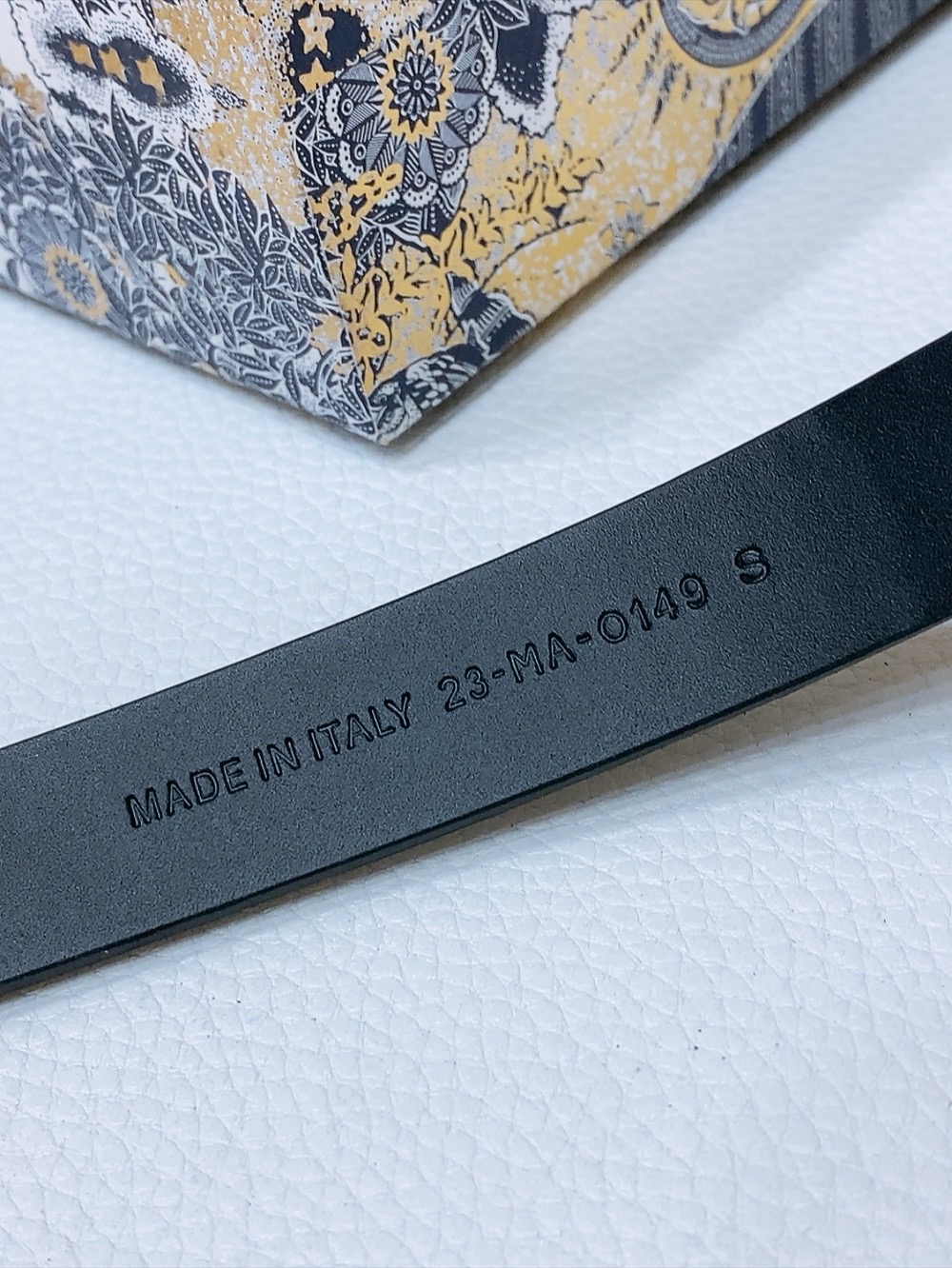 Dior D-Treasure 'Black' Women's Belt