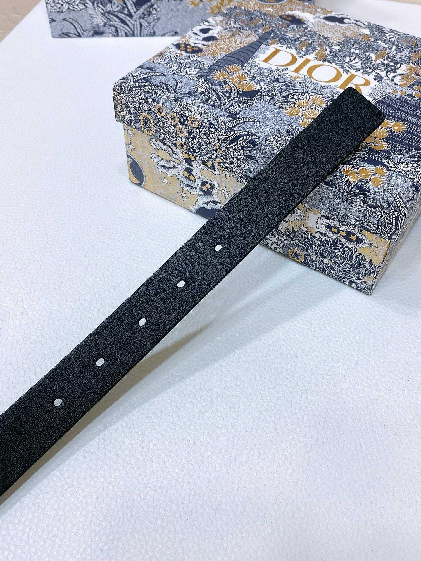 Dior D-Treasure 'Black' Women's Belt
