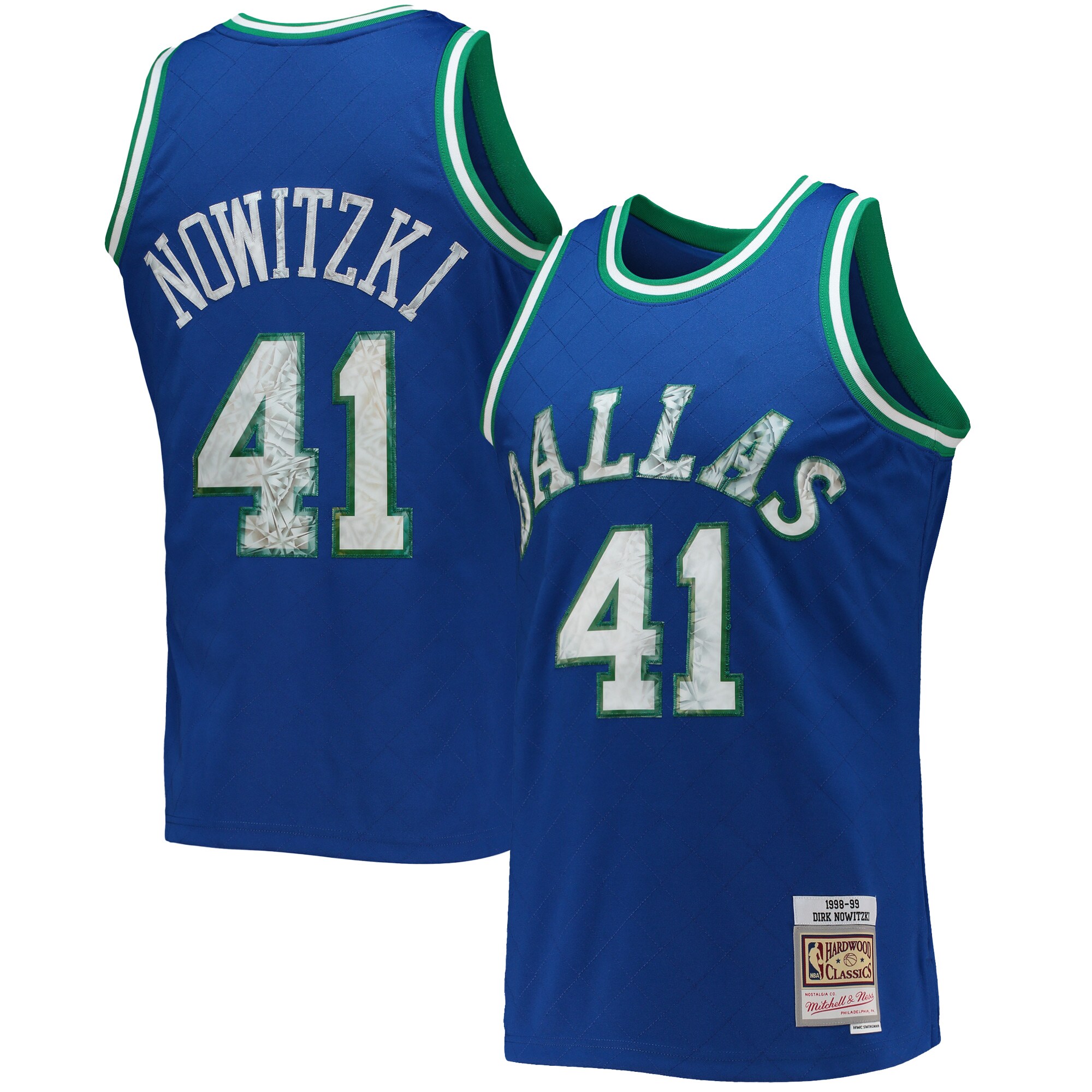 Mitchell & Ness Dirk Nowitzki 1996-97 Ultimate Hardwood Classics NBA Jersey #41