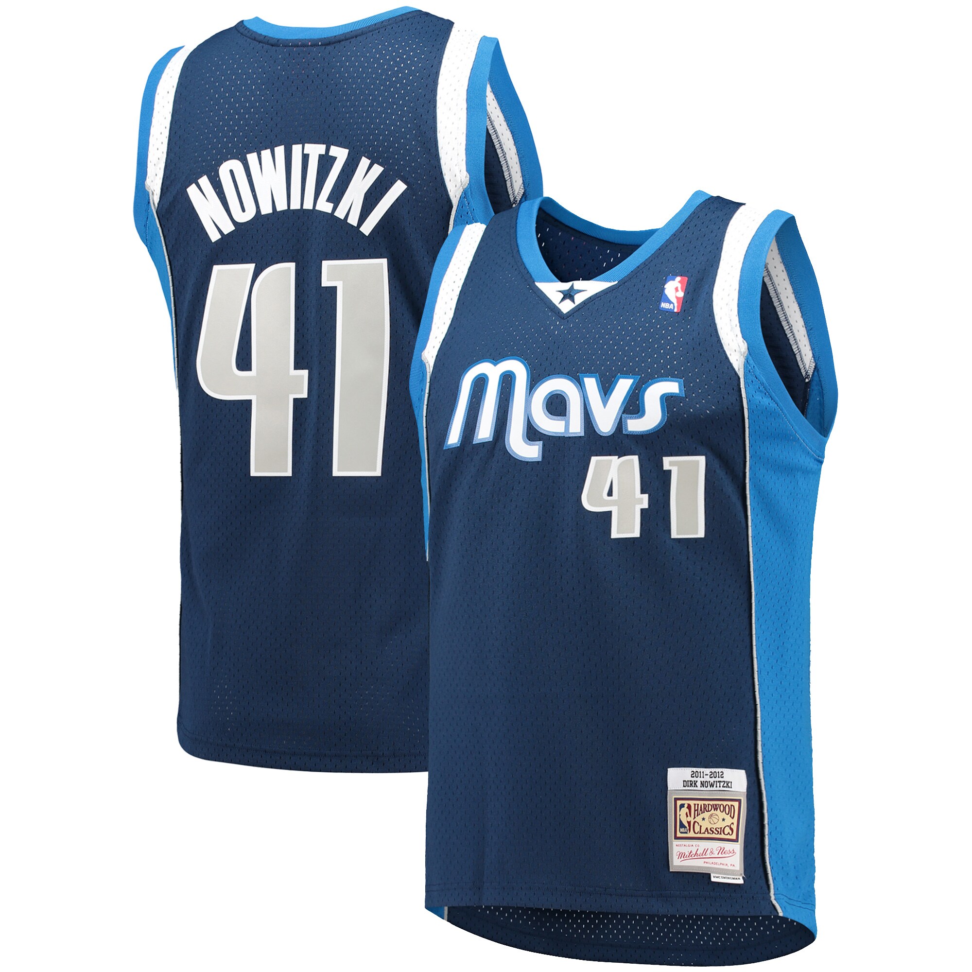 Dirk Nowitzki Hardwood Classics Jersey - Ultimate Mitchell & Ness #41