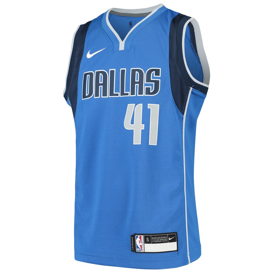 Nike Dirk Nowitzki Icon Jersey #41 - Premium Youth Swingman