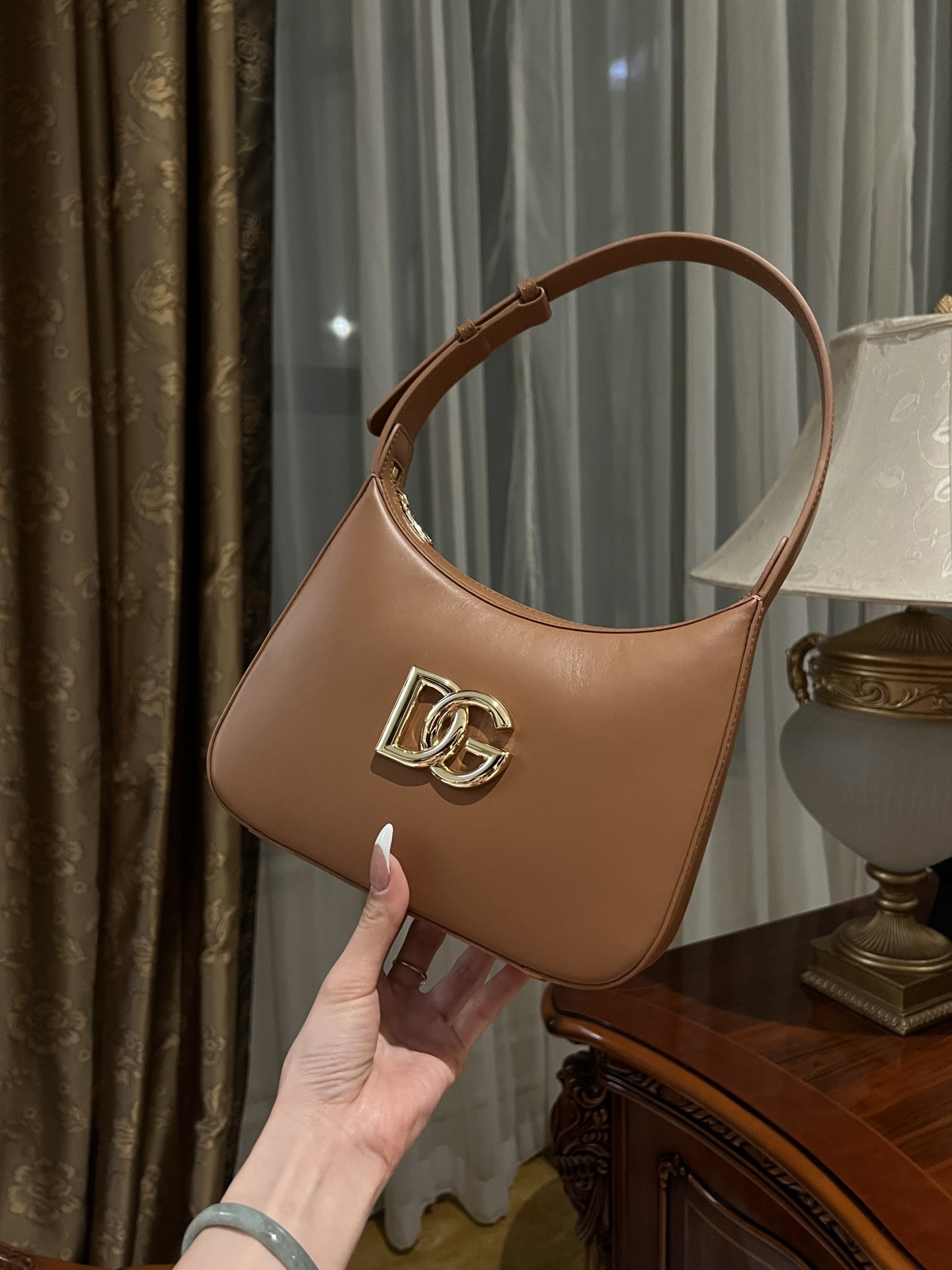 Dolce & Gabbana 3.5 shoulder bag in brown for Women | Dolce&Gabbana