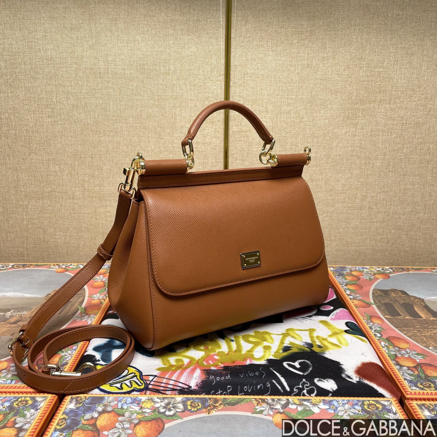 Dolce & Gabbana BORSA A MANO in Brown for Women | Dolce&Gabbana