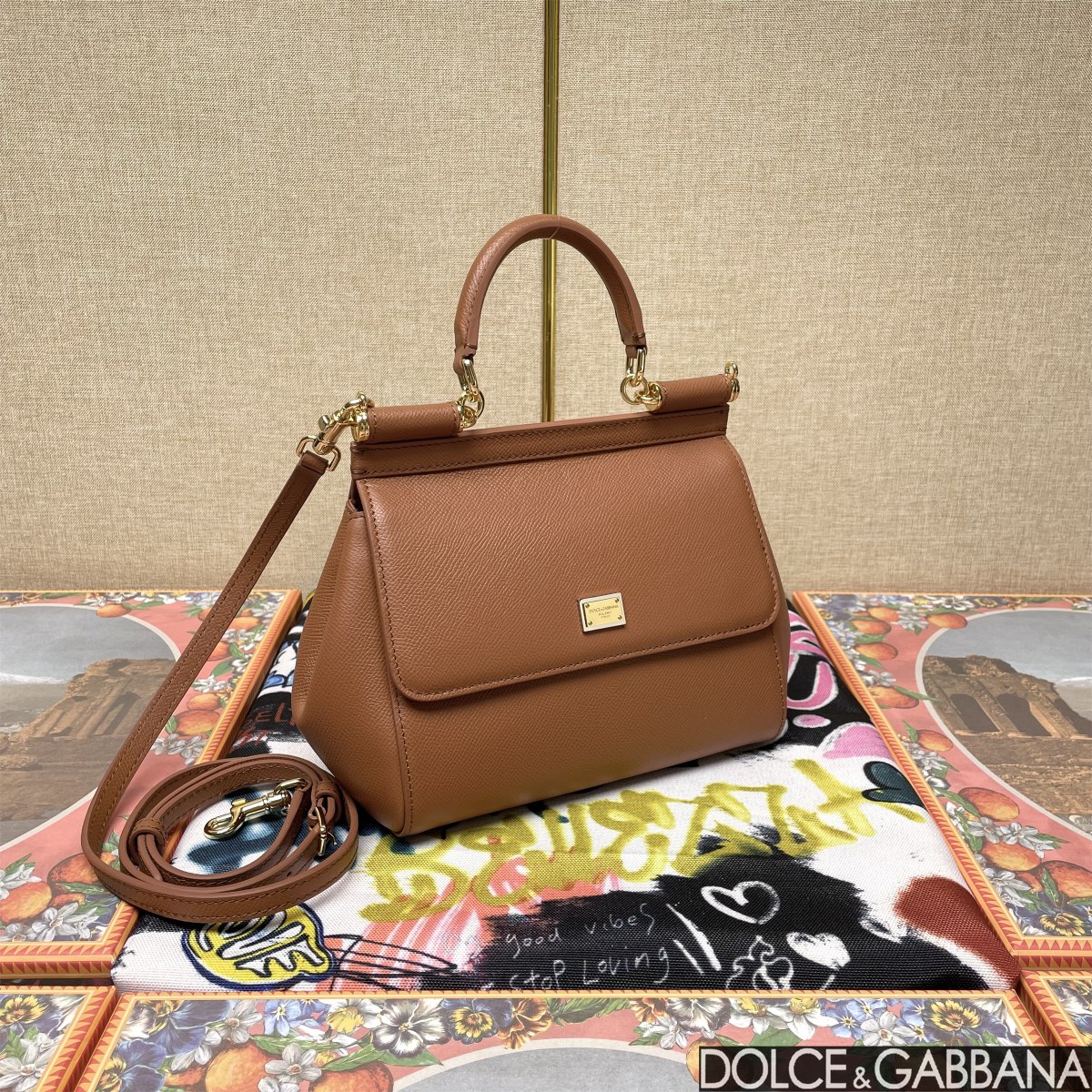 Dolce & Gabbana BORSA A MANO in Brown for Women | Dolce&Gabbana