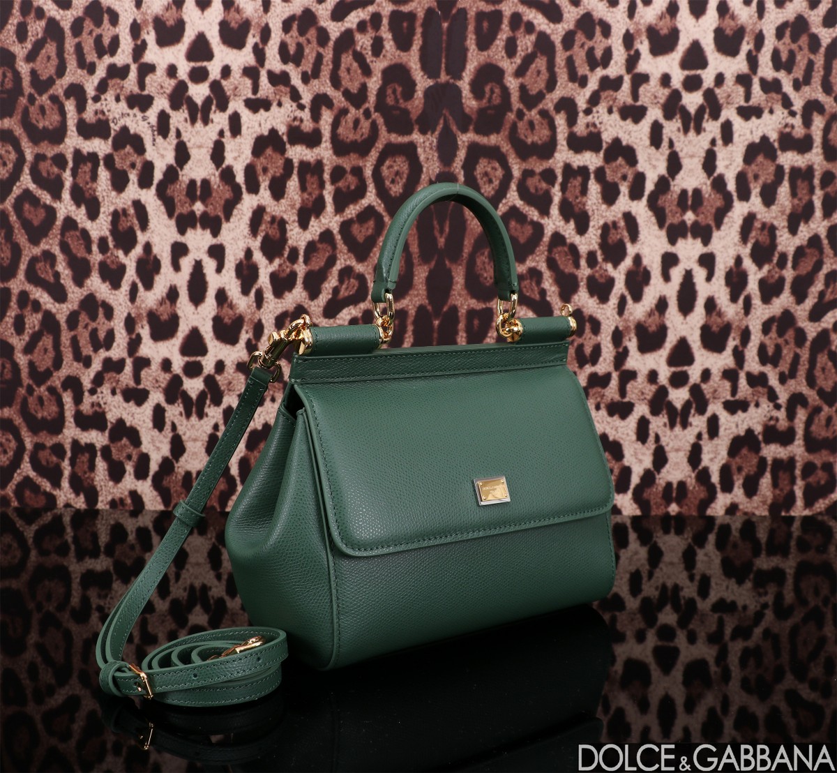 Dolce & Gabbana BORSA A MANO in Green for Women | Dolce&Gabbana