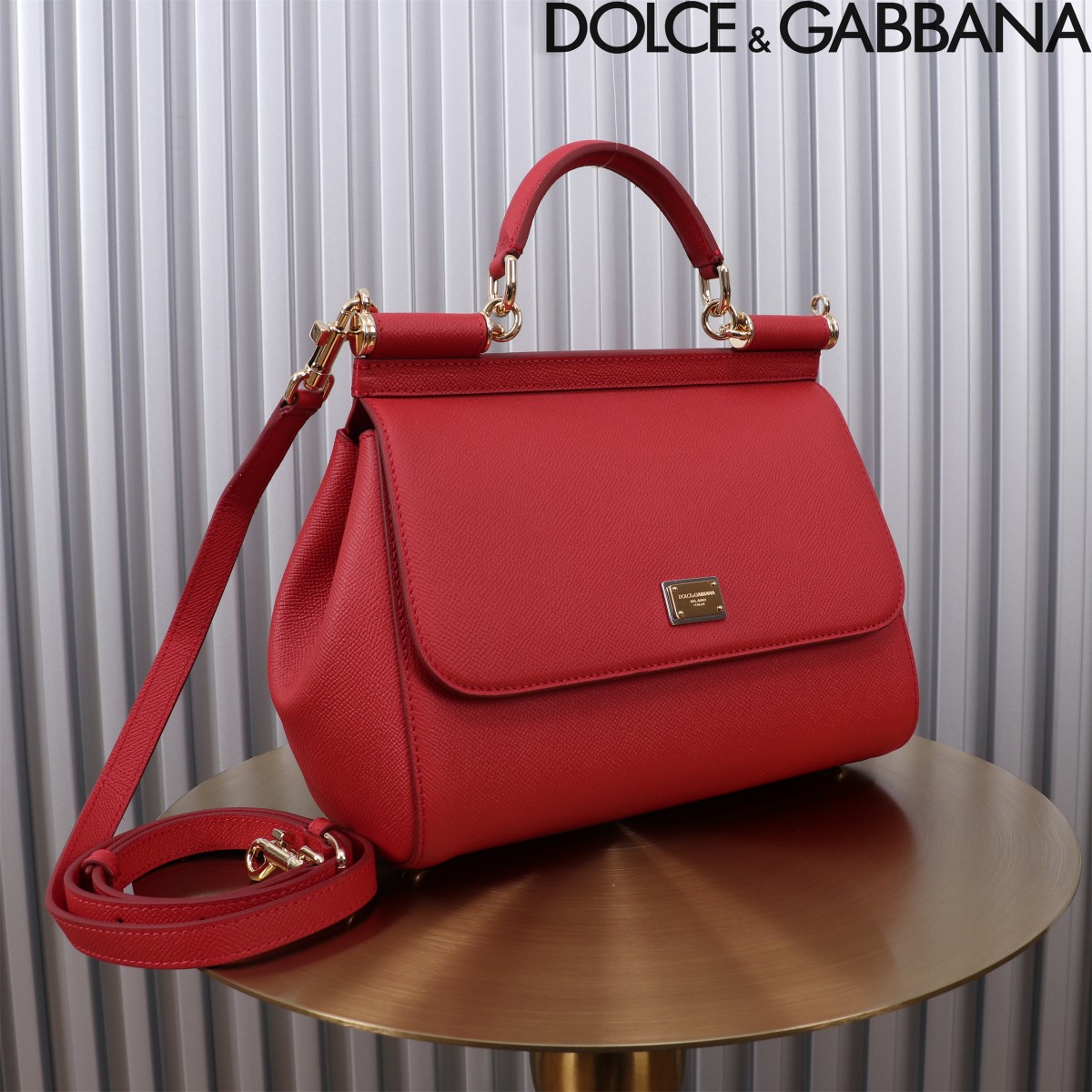 Dolce & Gabbana BORSA A MANO in RED for Women | Dolce&Gabbana