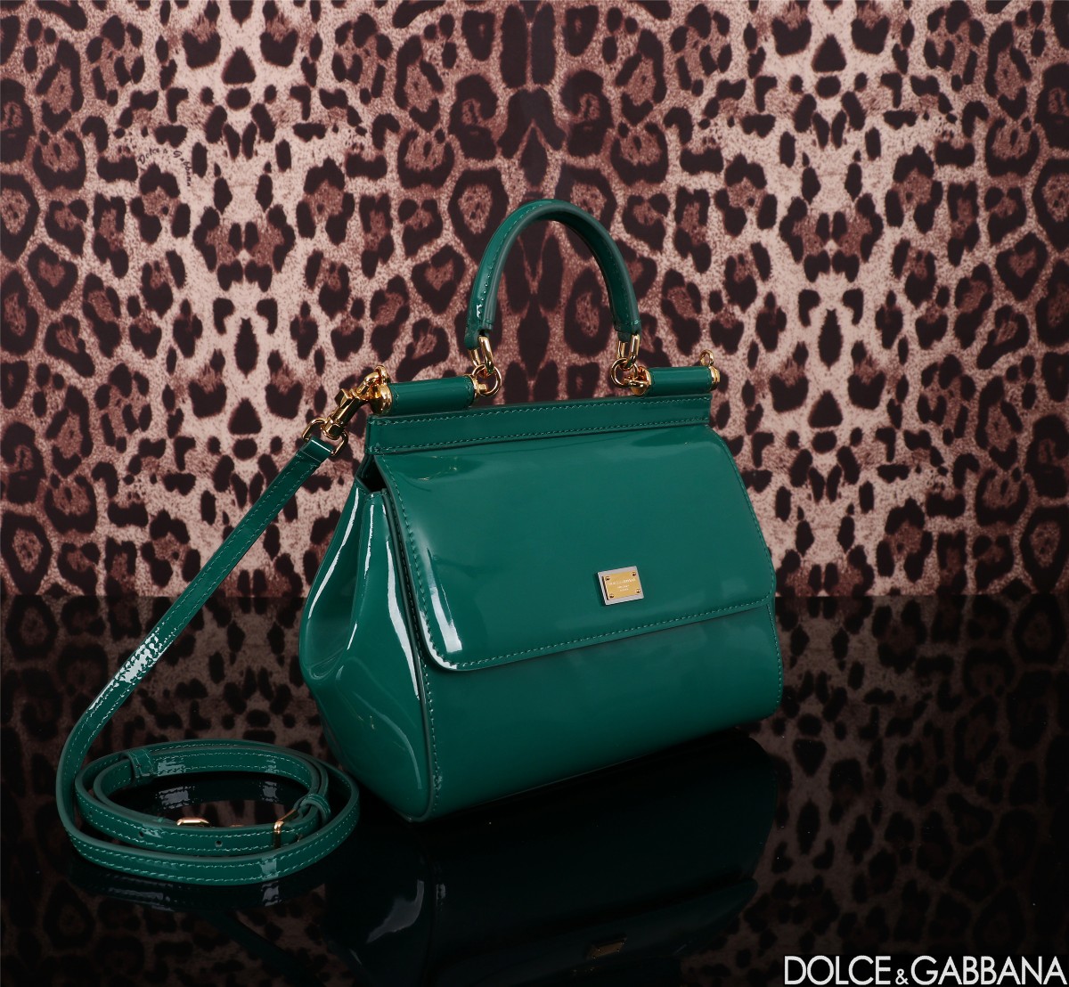 Dolce & Gabbana BORSASPALLA-TRACOLLA in Green for Women