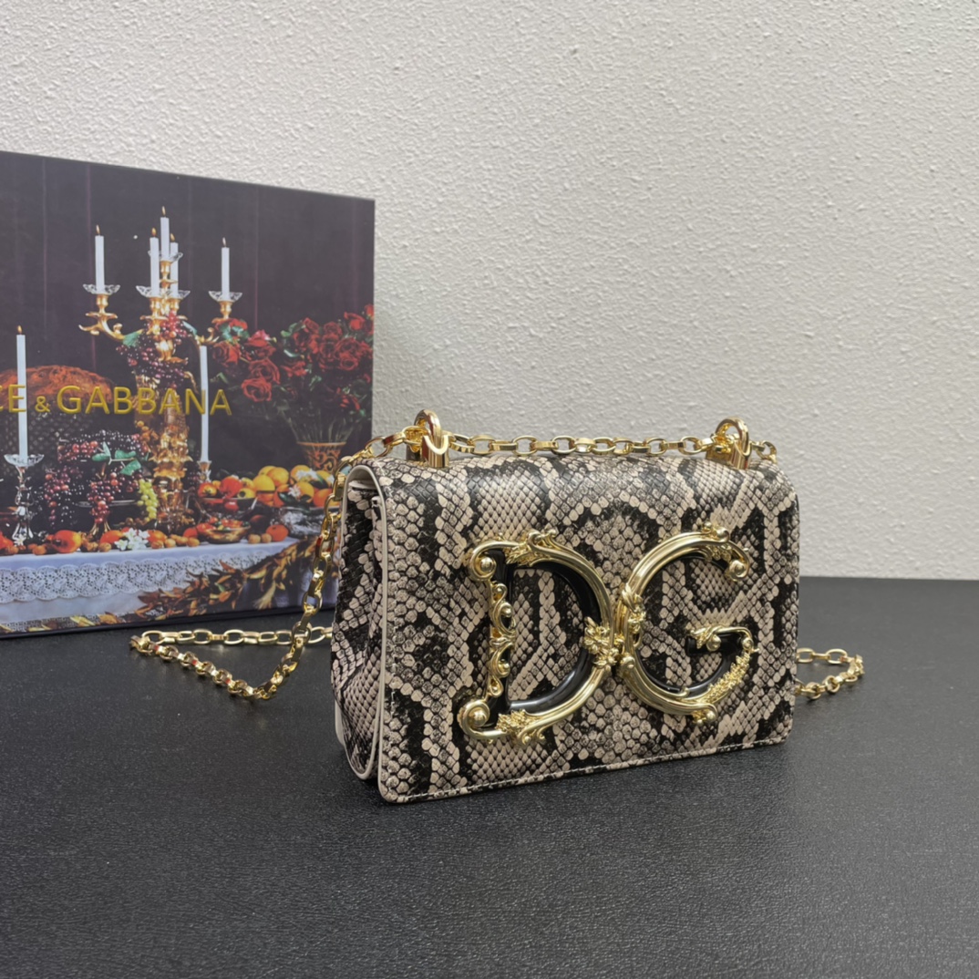 Dolce & Gabbana DG Girls Leather Phone Bag | White