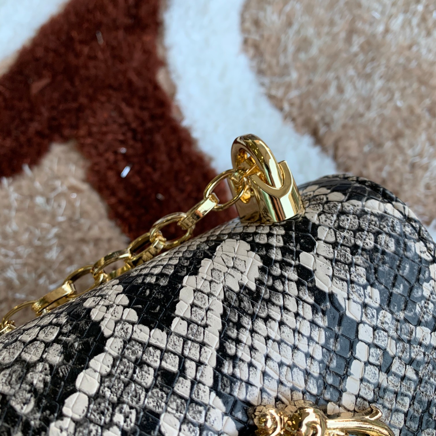 Dolce & Gabbana DG Girls Leather Phone Bag | White