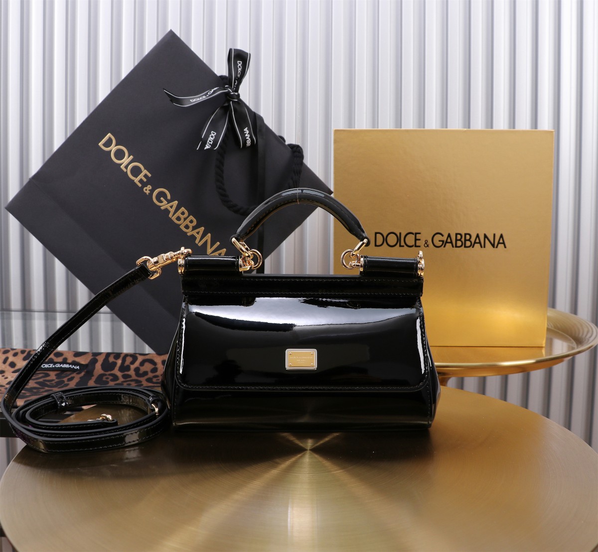 Dolce & Gabbana Elongated Sicily handbag in Black for Women