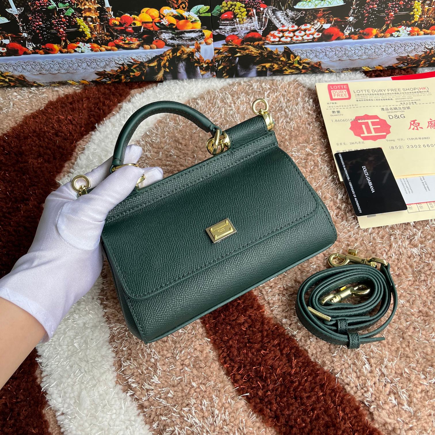 Dolce & Gabbana Large Sicily handbag in Green for Women | Dolce&Gabbana