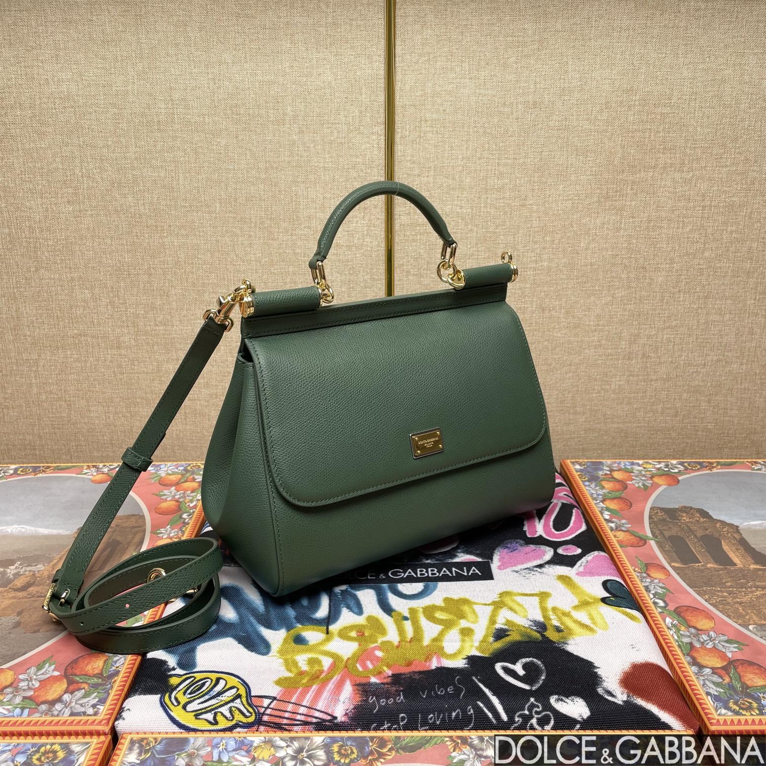 Dolce & Gabbana Large Sicily handbag in Green for Women | Dolce&Gabbana