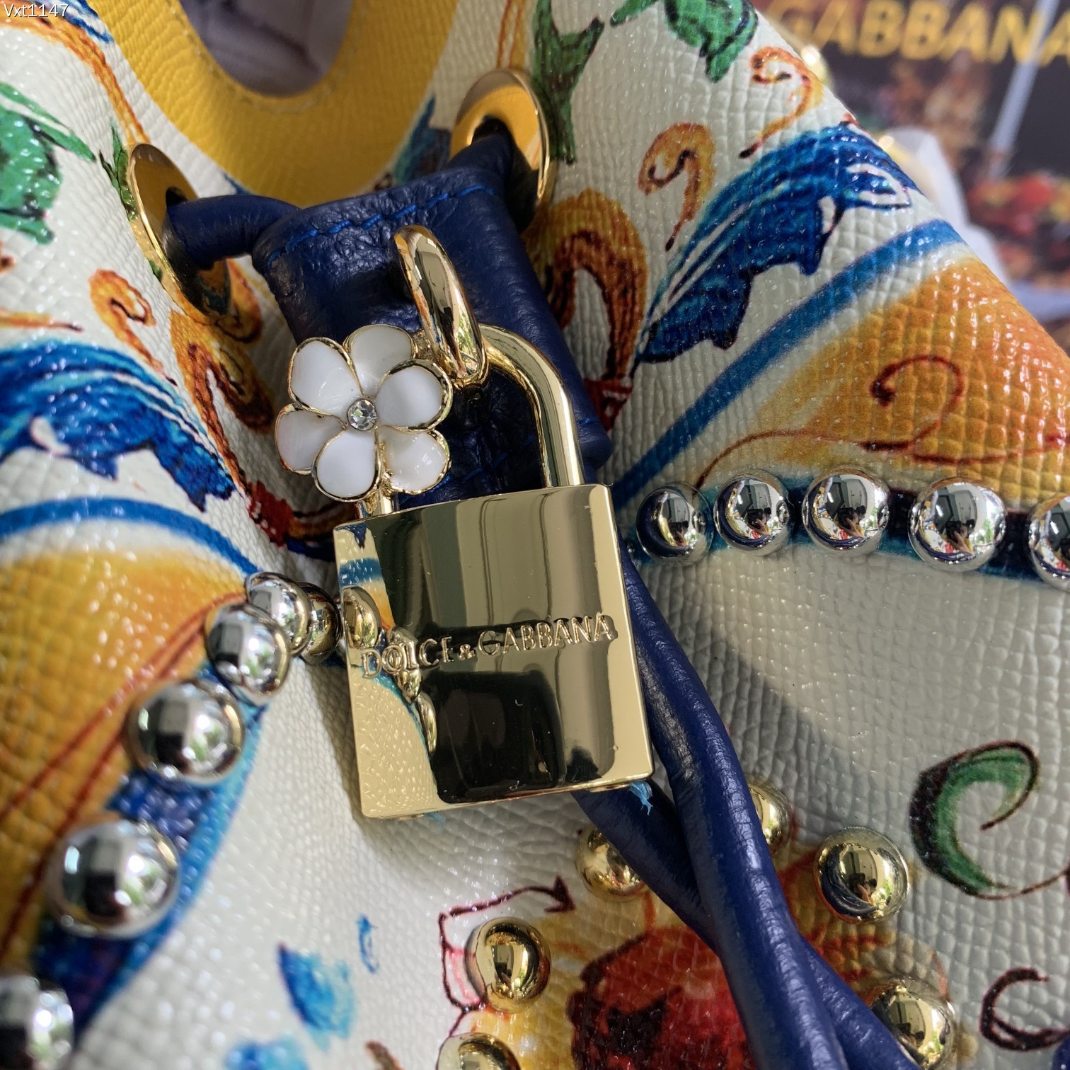 Dolce & Gabbana Majolica Bucket Bag - Yellow Bucket