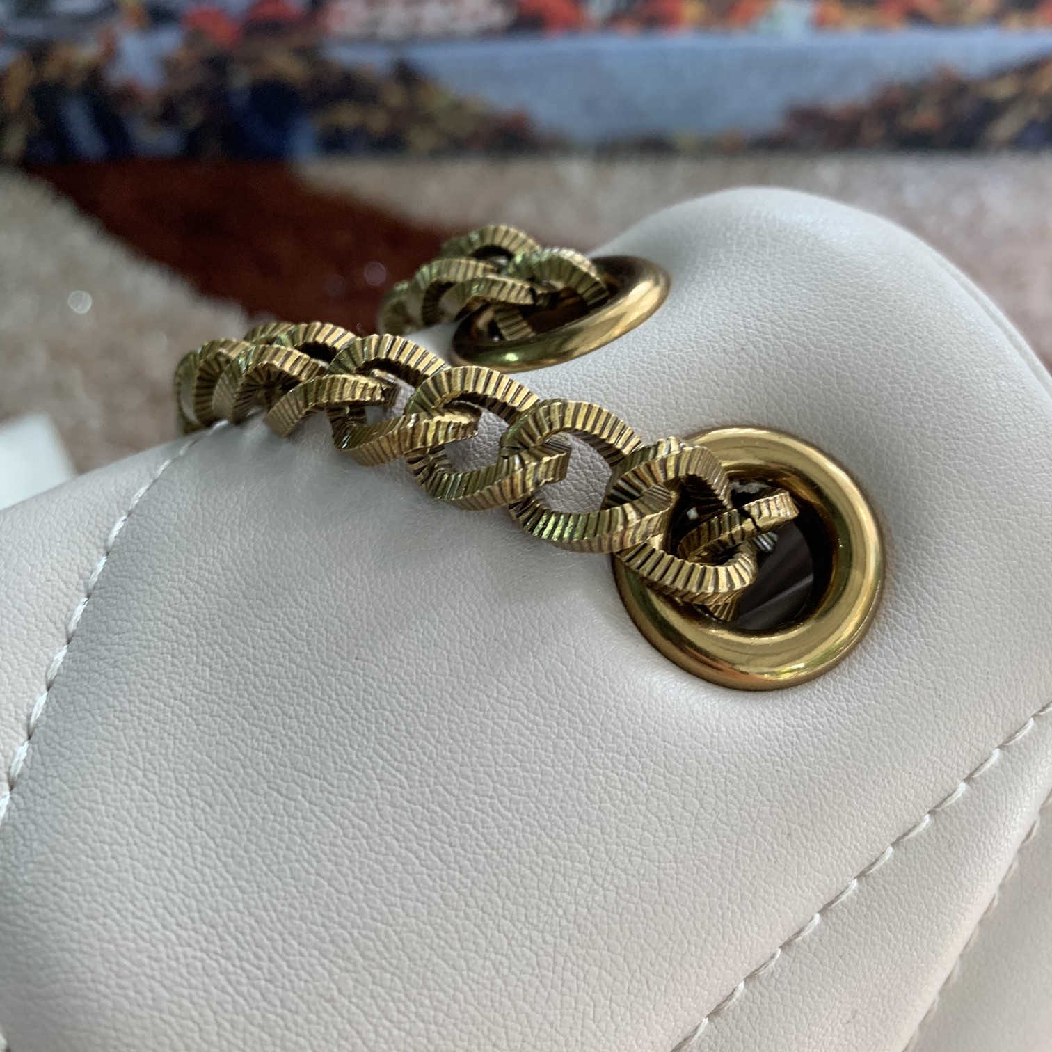 Dolce & Gabbana Medium Devotion bag in quilted nappa leather in Pale Pink for