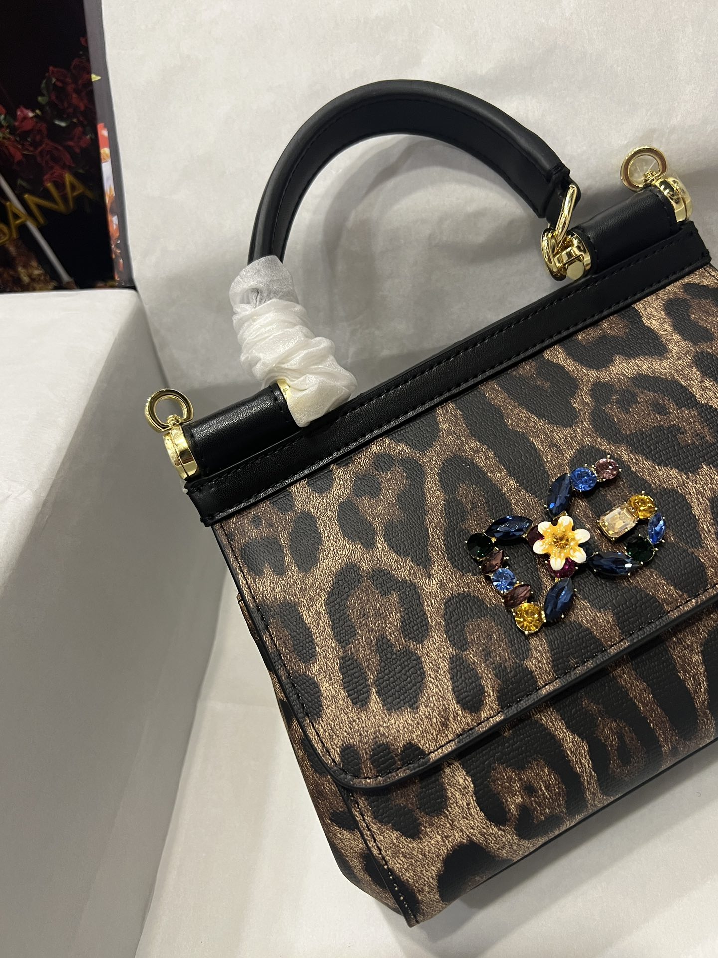 Dolce & Gabbana Medium Sicily handbag in Animal Print for Women