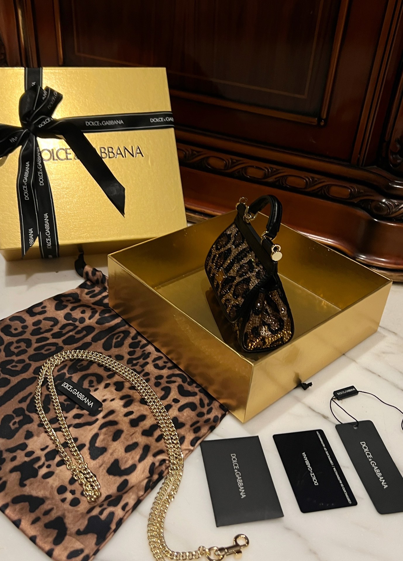 Dolce & Gabbana Medium Sicily handbag in Animal Print for Women |