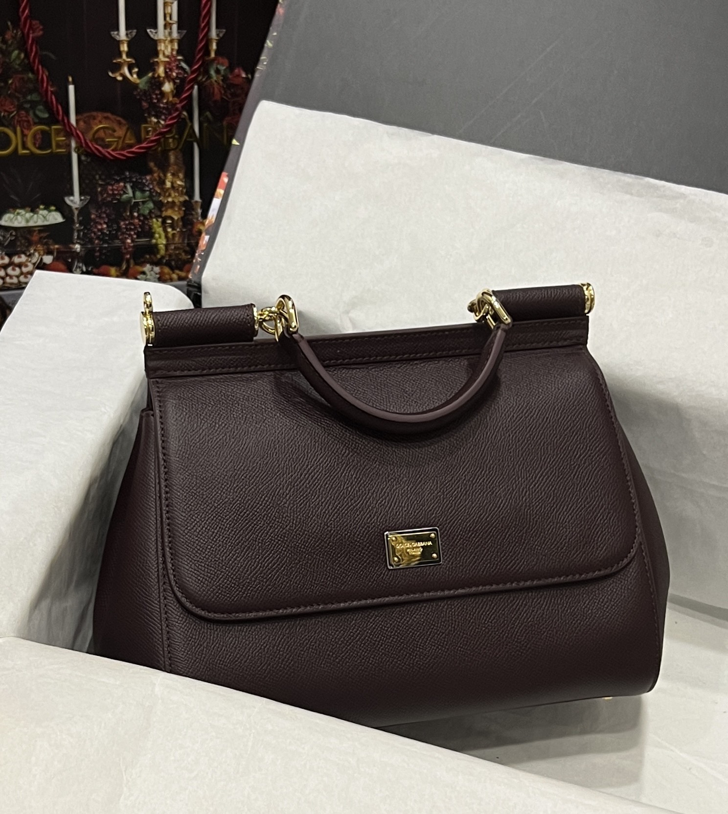 Dolce & Gabbana Medium Sicily handbag in Purple for Women |