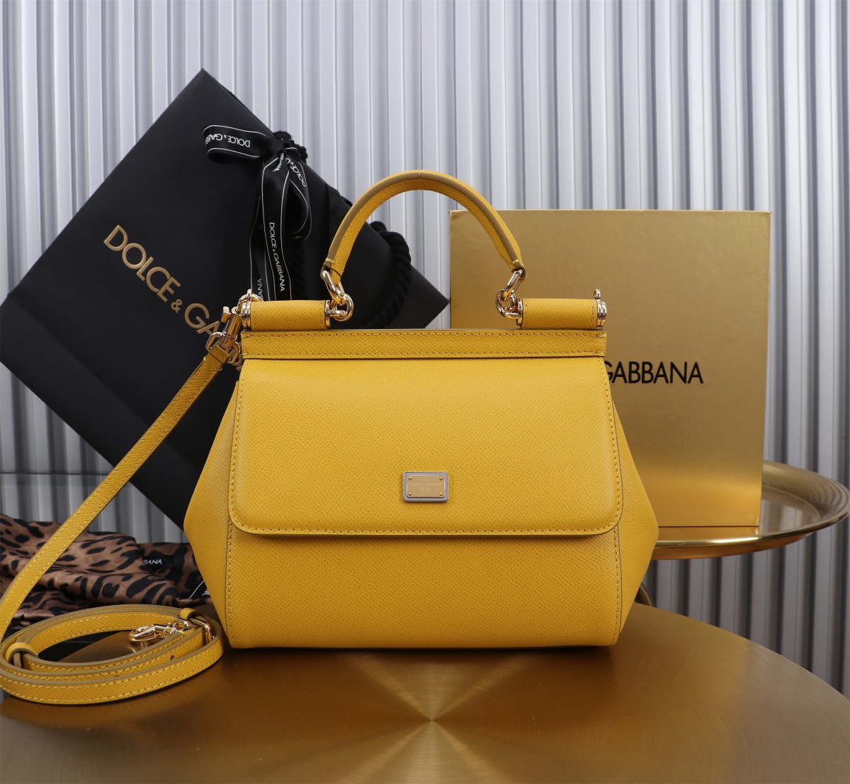 Dolce & Gabbana Medium Sicily handbag in Yellow for Women | Dolce&Gabbana