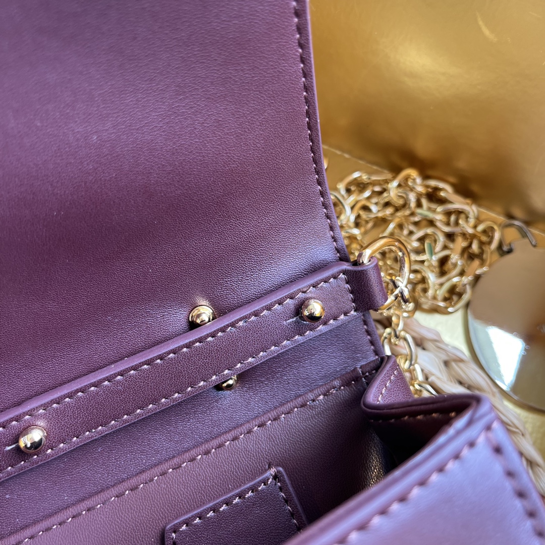 Dolce & Gabbana Mini DG Girls Leather Tote Bag | red|