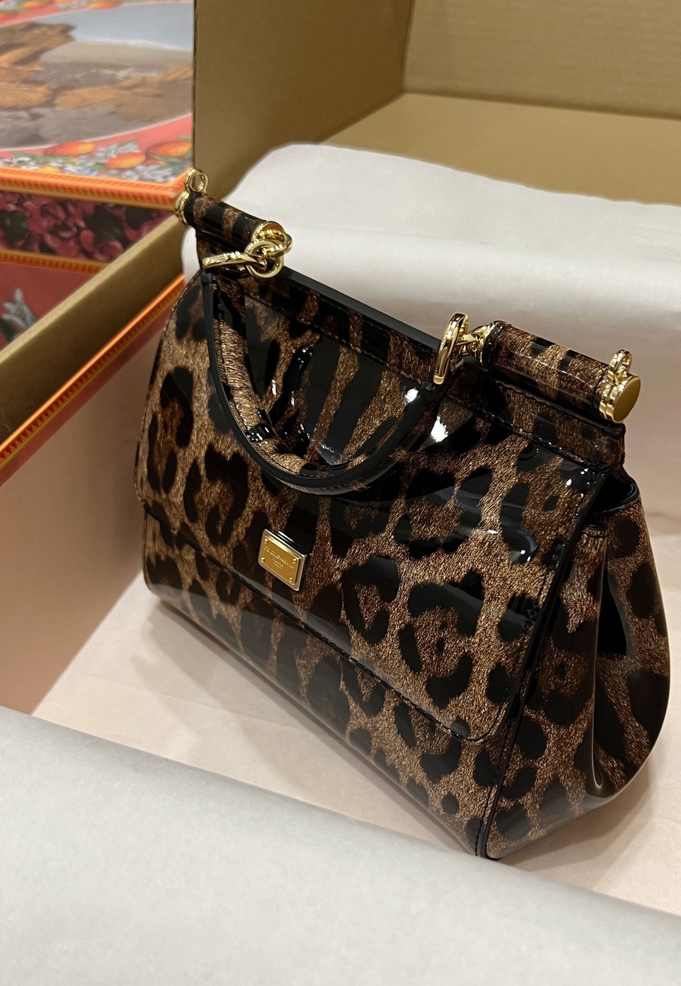 Dolce & Gabbana Sicily Tote Bag | Brown