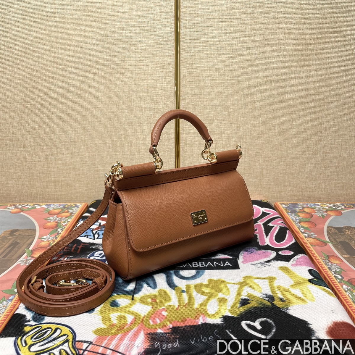 Dolce & Gabbana Small Sicily handbag in Brown for Women | Dolce&Gabbana