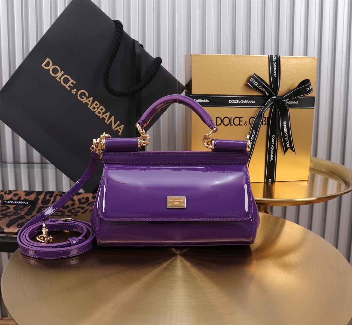 Dolce & Gabbana Small Sicily handbag in Purple for Women | Dolce&Gabbana