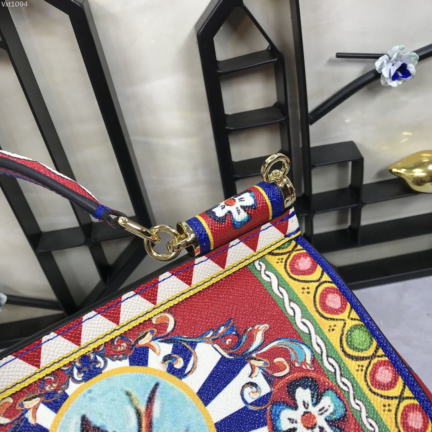 DOLCE GABBANA DOLCE & GABBANA Print Small Miss Sicily Satchel Multi 1264946