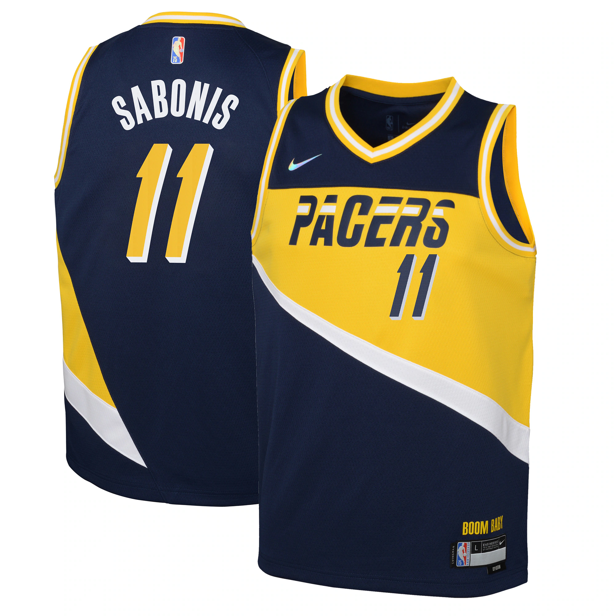 Nike Sabonis Youth City Edition Jersey: Amazing 2021/22 Pacers Fan Gear
