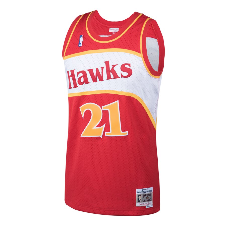 Dominique Wilkins Hawks Jersey - Exceptional 1986-87 Mitchell & Ness Swingman
