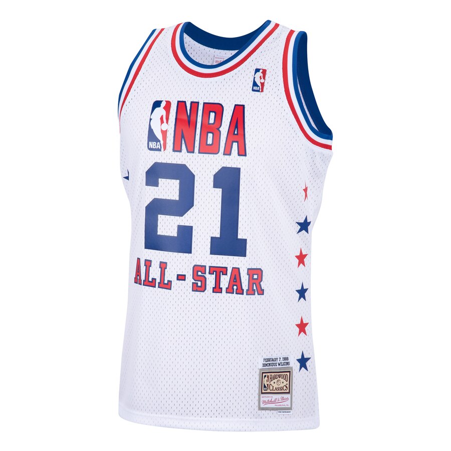 Ultimate Dominique Wilkins 1988 All-Star Jersey #21 Mitchell & Ness