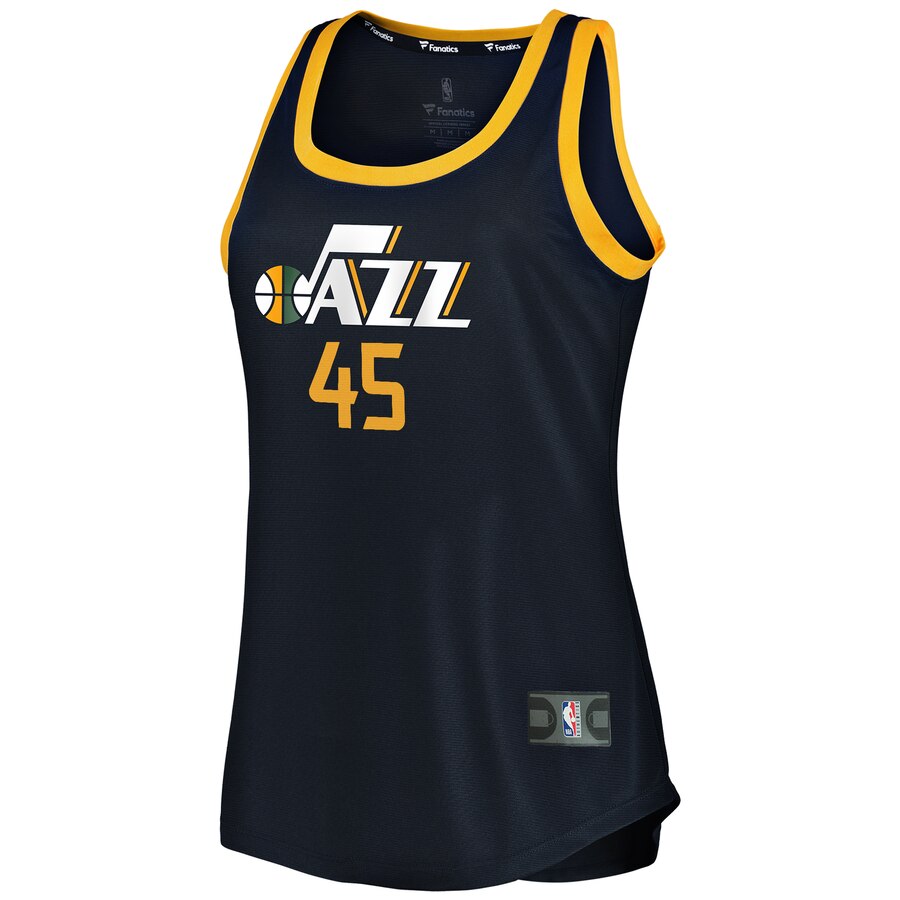 Donovan Mitchell Women's Tank Jersey 45 - Premium Utah Jazz Fanatics 2024